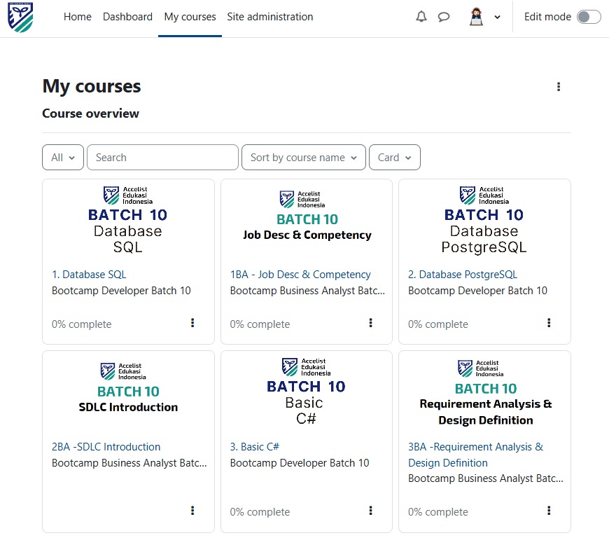 Course LMS Documentation